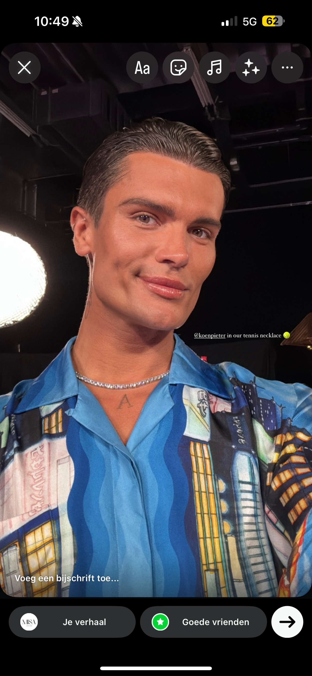 Tennis Necklace - Silver