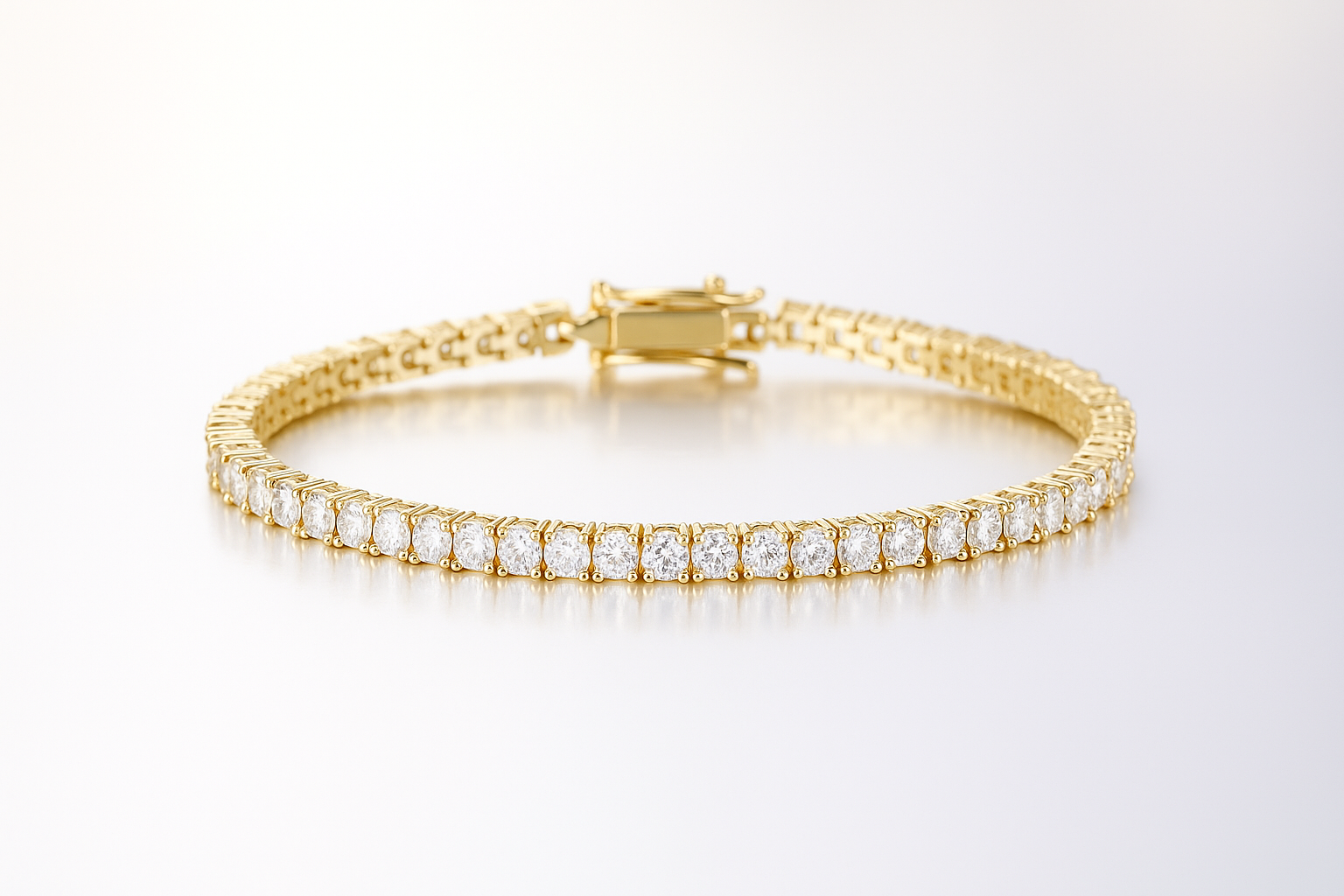 Tennis Bracelet 3mm - Gold