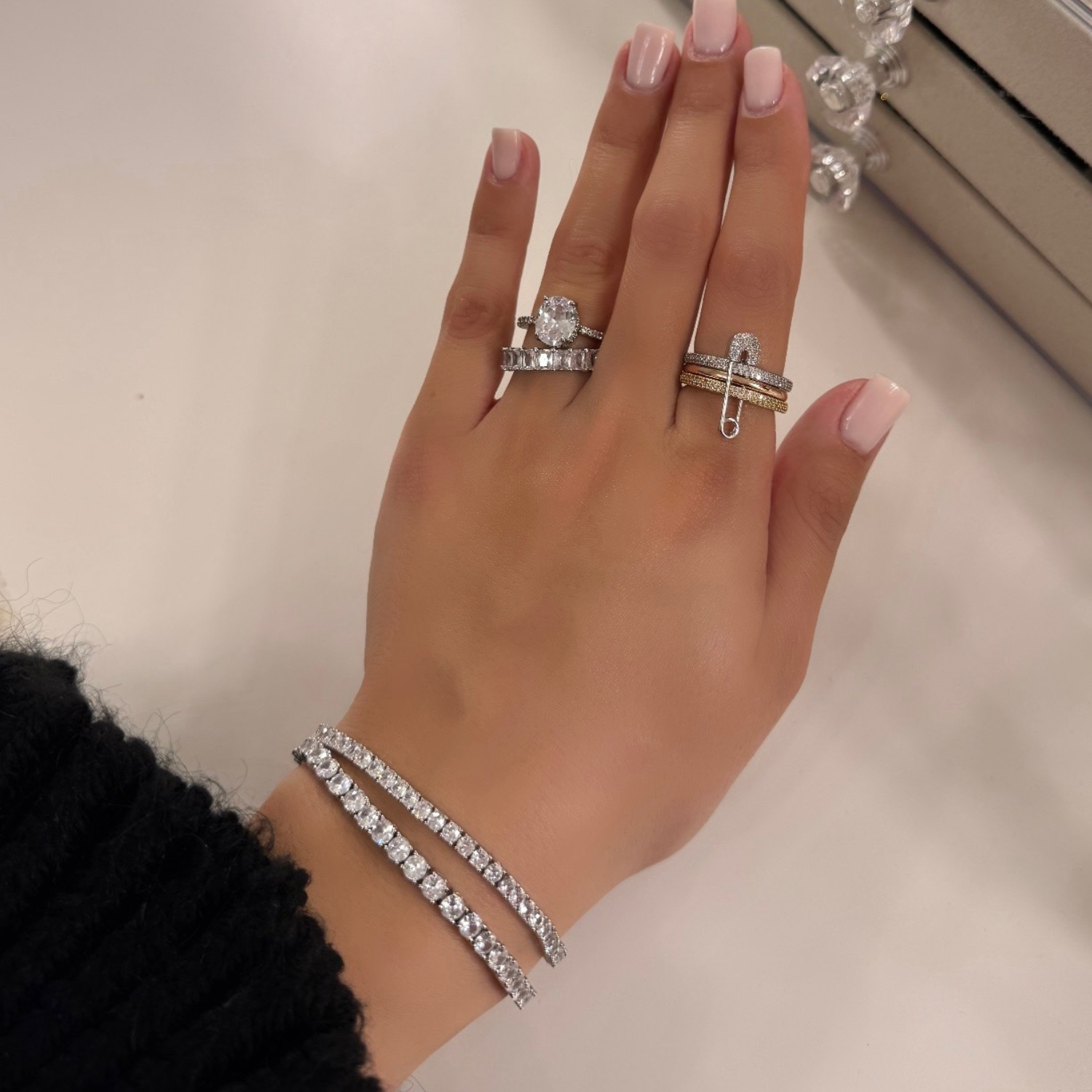 Safety Pin Ring